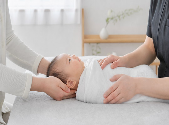 鹿児島 姶良市 赤ちゃん整体 向きぐせ 頭の形 viele