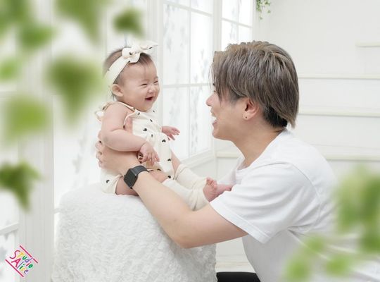 鹿児島 姶良市 赤ちゃん整体 娘の向き癖と頭の左右差 viele