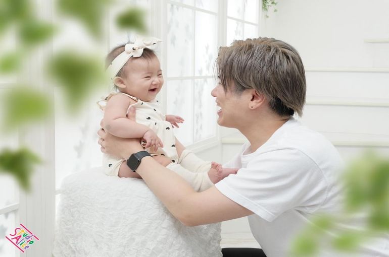 鹿児島 姶良市 赤ちゃん整体 娘の向き癖と頭の左右差 viele